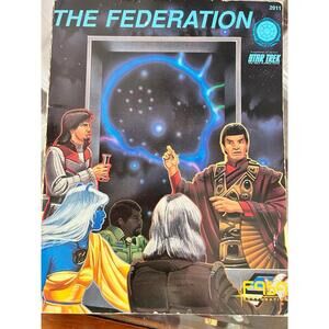 Star Trek RPG The Federation Sourcebook FASA 1986